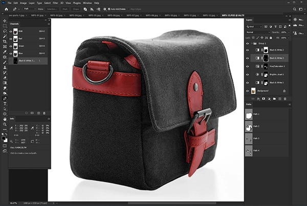 Multi-clipping path services working sample at Grasigner 