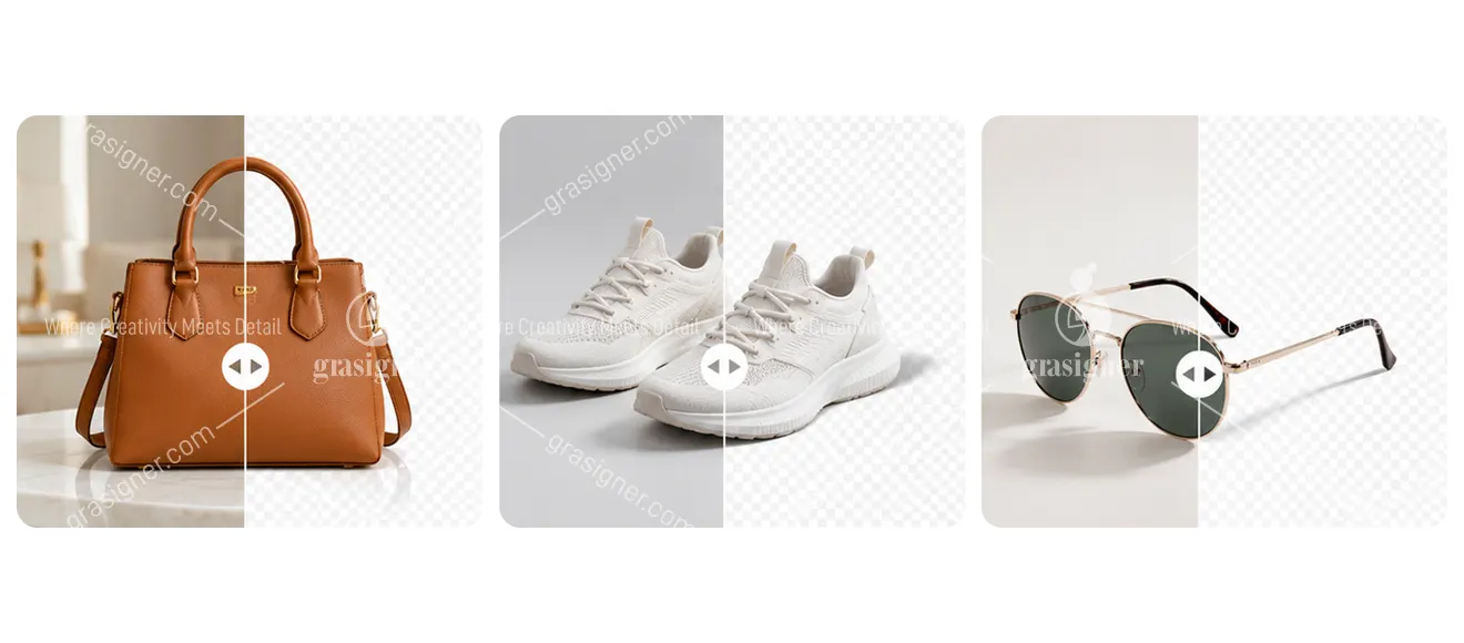Background Removal Services working sample at Grasigner 