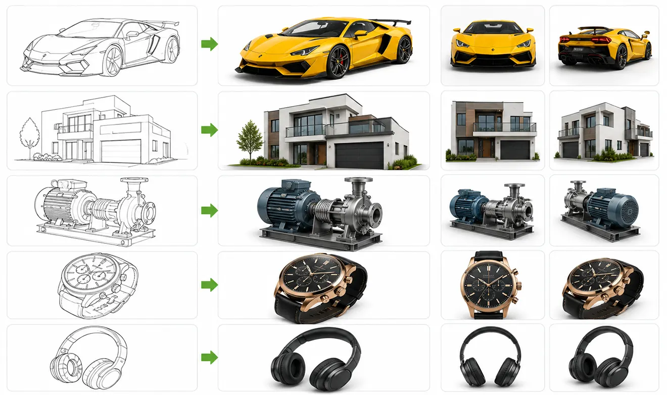 Raster to Vector Conversion Services working sample at Grasigner 