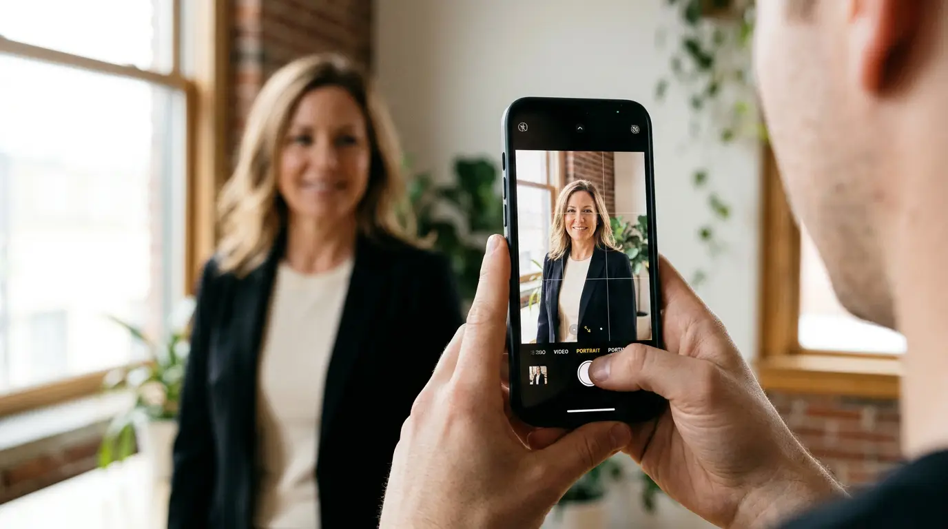 GRASIGNER-How-to-Take-a-Headshot-With-iPhone-Using-Natural-Light-and-Camera-Tips